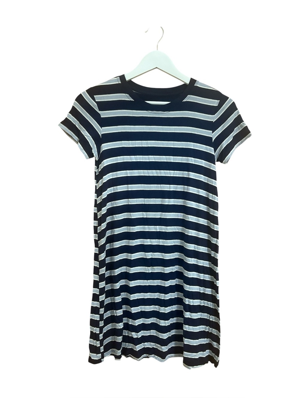 SO Size Large Blue Striped Dress